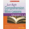 Just-Right Comprehension Mini-Lessons door Cheryl M. Sigmon
