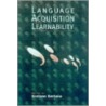 Language Acquisition And Learnability by S. Bertolo