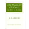 Law And Life Of Rome, 90 B.C.-A.D.212 door J.A. Crook