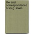 Life and Correspondence of M.G. Lewis