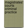 Magistrates' Courts Criminal Practice door David Brewer