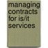 Managing Contracts For Is/It Services