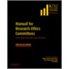 Manual for Research Ethics Committees door Sue Eckstein