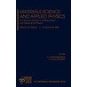 Materials Science And Applied Physics door Onbekend