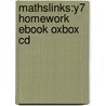Mathslinks:y7 Homework Ebook Oxbox Cd door Allan Et Al