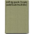 Mi5:tg Pack 3:calc (add/sub/mult/div)