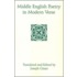 Middle English Poetry In Modern Verse