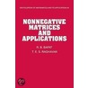 Nonnegative Matrices And Applications door T.E.S. Raghavan