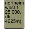 Northeim West 1 : 25 000. (tk 4225/n) by Unknown