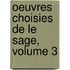 Oeuvres Choisies de Le Sage, Volume 3