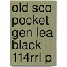Old Sco Pocket Gen Lea Black 114rrl P door Onbekend