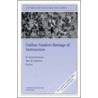 Online Student Ratings of Instruction door Wynn T