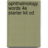 Ophthalmology Words 4e Starter Kit Cd by Unknown