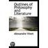 Outlines Of Philosophy And Literature