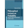 Philosophical Lectures On Probability door Bruno De Finetti