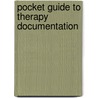 Pocket Guide to Therapy Documentation door Onbekend