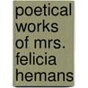 Poetical Works of Mrs. Felicia Hemans door Felicia Dorothea Hemans