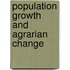 Population Growth And Agrarian Change