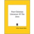 Post-Christian Literature Of The Jews