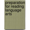 Preparation for Reading Language Arts by Unknown