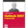 Professional Outlook 2007 Programming door Ken Slovak