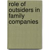 Role Of Outsiders In Family Companies by Institute of Directors