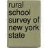 Rural School Survey Of New York State