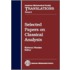 Selected Papers On Classical Analysis