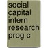 Social Capital Intern Research Prog C