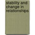 Stability And Change In Relationships
