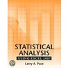 Statistical Analysis Using Excel 2007 door Larry Pace