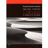 Student Solutions Manual For Calculus door Robert A. Adams