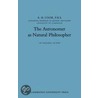 The Astronomer as Natural Philosopher door Alan Cook