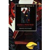The Cambridge Companion To Ezra Pound door Ira B. Nadel