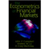 The Econometrics of Financial Markets door John Y. Campbell