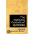 The Institutio Oratoria Of Quintilian