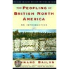 The Peopling of British North America by Bernard Bailyn