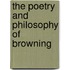 The Poetry And Philosophy Of Browning