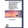 The Procedure Of The House Of Commons by Josef Redlich