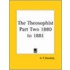 The Theosophist Part Two 1880 To 1881