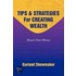 Tips & Strategies For Creating Wealth