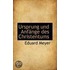 Ursprung Und Anfange Des Christentums