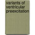 Variants Of Ventricular Preexcitation