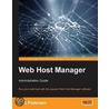 Web Host Manager Administration Guide door Aric Pedersen