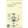 Werkausgabe 1. Gedichte und Kurzprosa by Günter Grass
