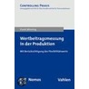 Wertbeitragsmessung in der Produktion by Frank Minning