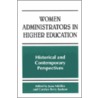 Women Administrators in Higher Educat door Onbekend
