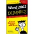 Word 2002 for Dummies Quick Reference