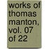 Works Of Thomas Manton, Vol. 07 Of 22