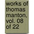 Works Of Thomas Manton, Vol. 08 Of 22